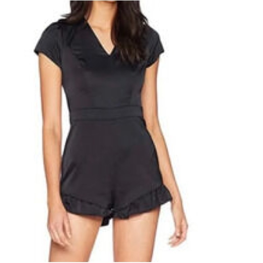 Bebe satin romper